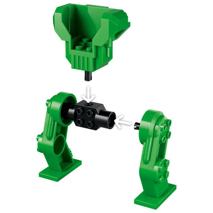 Lego 11211 Marvel Loki vs Team Iron Man Set da Costruzione 204 Pezzi 4 Minifigure con Mech Jet e Auto per Bambini 4+