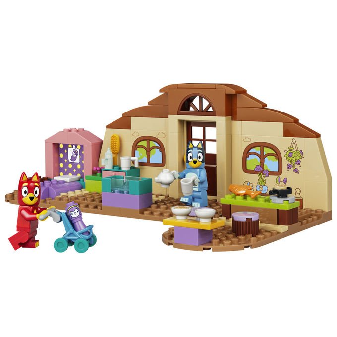 Lego 11221 Bluey Set da costruzione A Scuola con Rusty e Bluey 106 pezzi 2 minifigure 4+ anni colore Multicolore