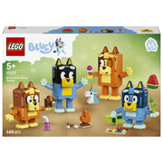 Lego 11217 Bluey Set da Costruzione Famiglia Bluey 4 Personaggi 466 Pezzi eta' 5+ colore Multicolore