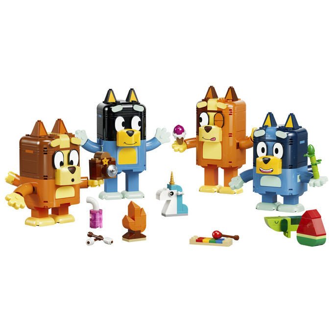 Lego 11217 Bluey Set da Costruzione Famiglia Bluey 4 Personaggi 466 Pezzi eta' 5+ colore Multicolore