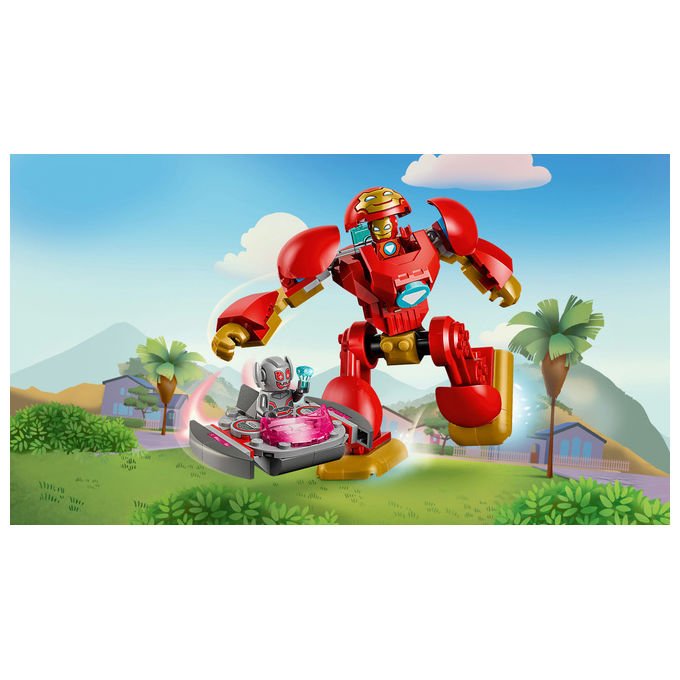 Lego 11209 Marvel Set da costruzione Ultron vs Iron Man Mech 2 Minifigure 96 pezzi eta' 4+ colore Multicolore