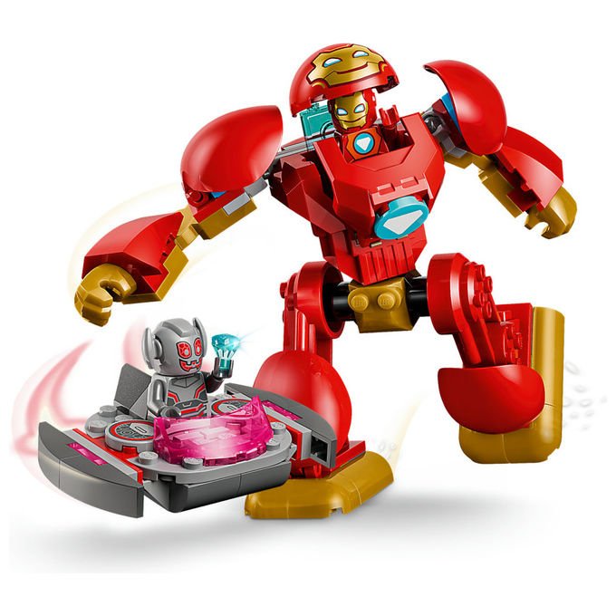Lego 11209 Marvel Set da costruzione Ultron vs Iron Man Mech 2 Minifigure 96 pezzi eta' 4+ colore Multicolore
