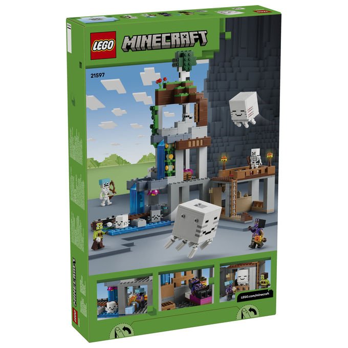 Lego 21597 Minecraft Stazione di Ghast Set da Costruzione 754 Pezzi 8 Personaggi Accessori per Bambini 9 Anni
