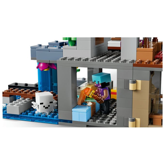 Lego 21597 Minecraft Stazione di Ghast Set da Costruzione 754 Pezzi 8 Personaggi Accessori per Bambini 9 Anni