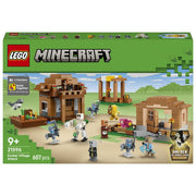 Lego 21596 Minecraft Set da Costruzione Attacco al Villaggio dell'Evocatore 607 Pezzi 11 Personaggi 9+ anni colore Multicolore