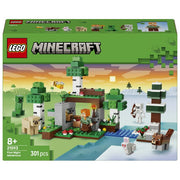 Lego 21593 Minecraft Set da Costruzione Avventura della Prima Notte 301 Pezzi 7 Personaggi da 8 Anni