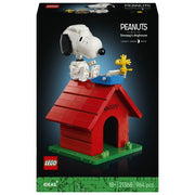 Lego 21368 Ideas Peanuts Set da Costruzione La Cuccia di Snoopy 964 pezzi per Adulti colore Multicolore