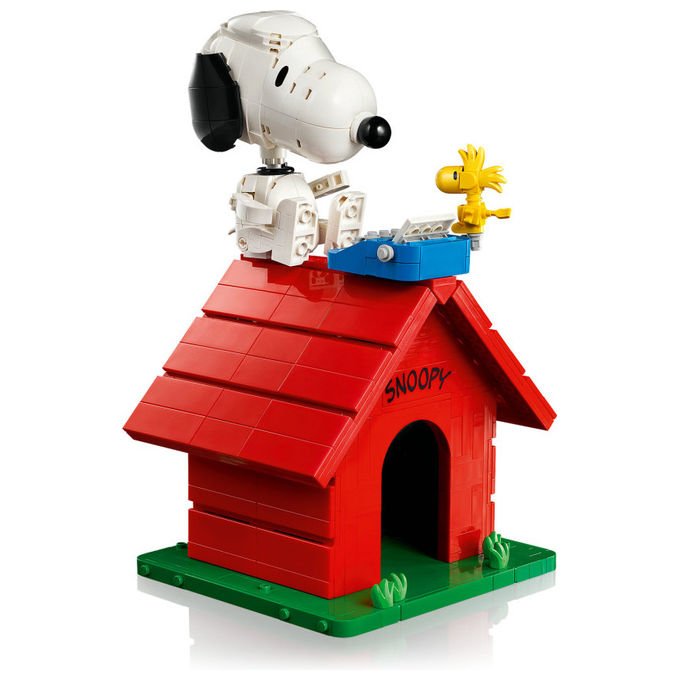Lego 21368 Ideas Peanuts Set da Costruzione La Cuccia di Snoopy 964 pezzi per Adulti colore Multicolore
