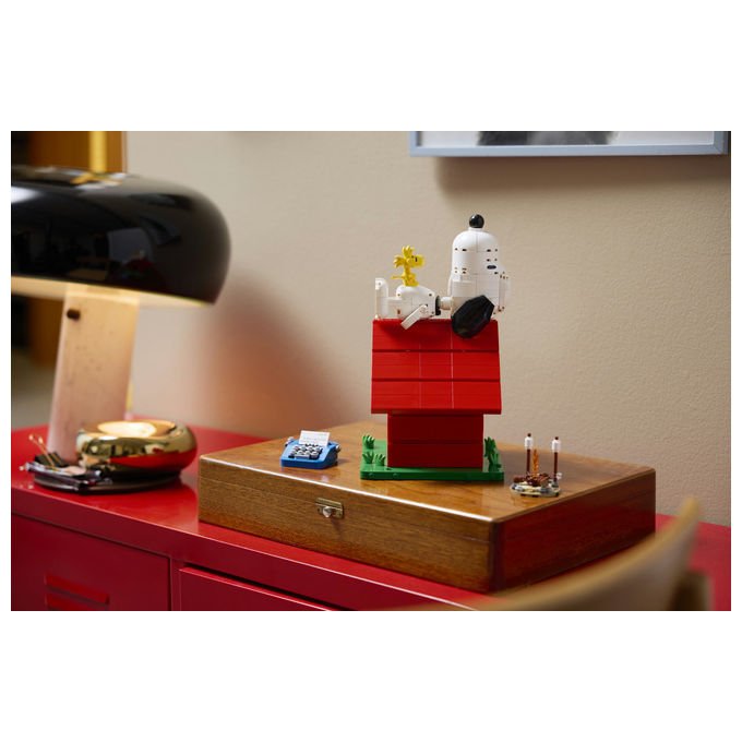 Lego 21368 Ideas Peanuts Set da Costruzione La Cuccia di Snoopy 964 pezzi per Adulti colore Multicolore