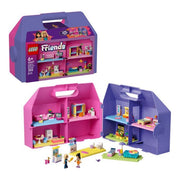 Lego 42697 Friends Valigetta Creativa Casa delle Bambole 355 pezzi 8 stanze 2 Mini Bamboline da 6 anni