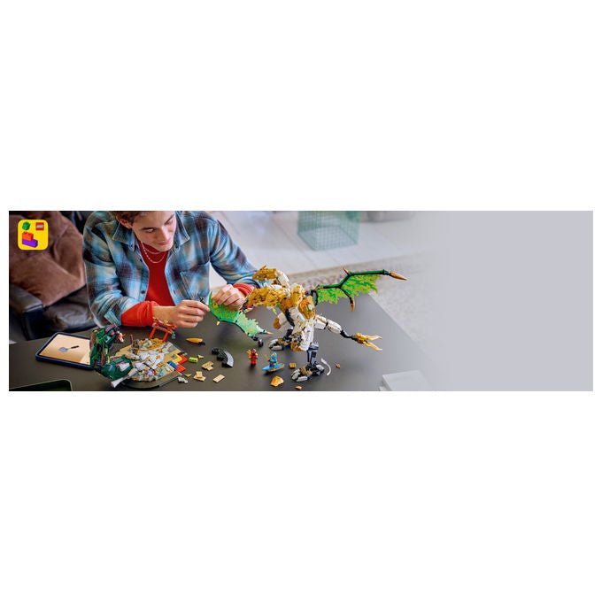 Lego 71872 Ninjago Set da costruzione Battaglia dell'Ultra Drago 2178 pezzi 4 Minifigure da 12 anni