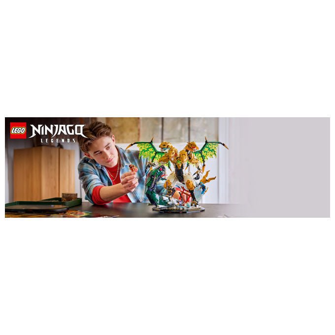 Lego 71872 Ninjago Set da costruzione Battaglia dell'Ultra Drago 2178 pezzi 4 Minifigure da 12 anni