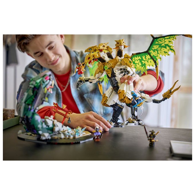 Lego 71872 Ninjago Set da costruzione Battaglia dell'Ultra Drago 2178 pezzi 4 Minifigure da 12 anni