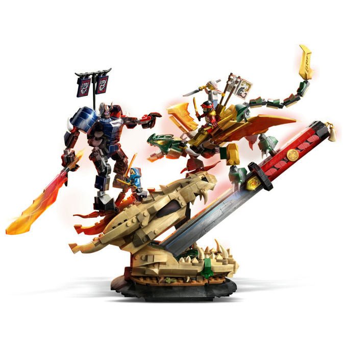 Lego 71871 NINJAGO Legends Set da costruzione Battaglia alla Lama del Drago 1016 pezzi 4 Minifigure per bambini 9+