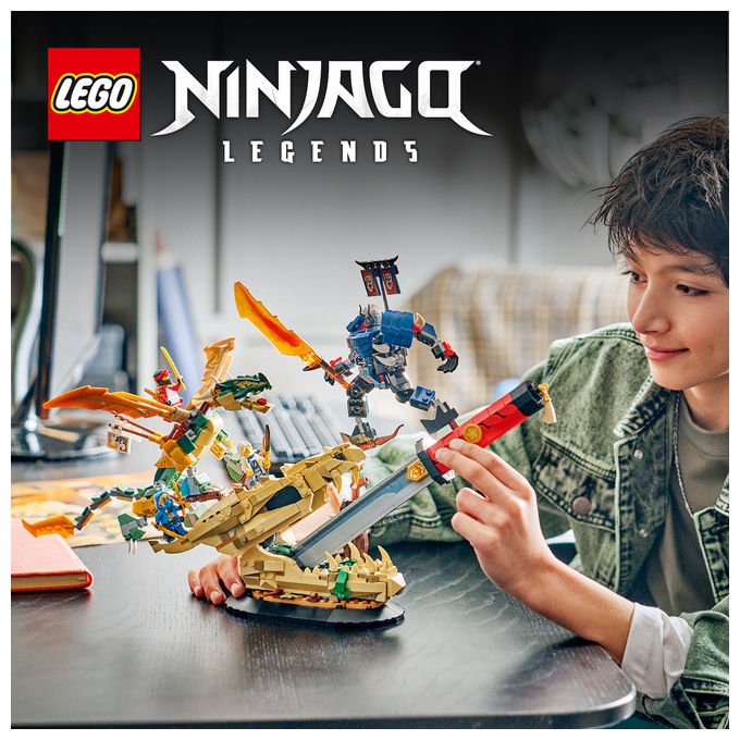 Lego 71871 NINJAGO Legends Set da costruzione Battaglia alla Lama del Drago 1016 pezzi 4 Minifigure per bambini 9+