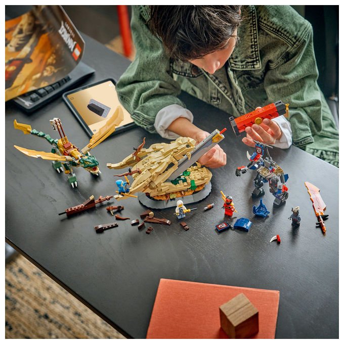 Lego 71871 NINJAGO Legends Set da costruzione Battaglia alla Lama del Drago 1016 pezzi 4 Minifigure per bambini 9+