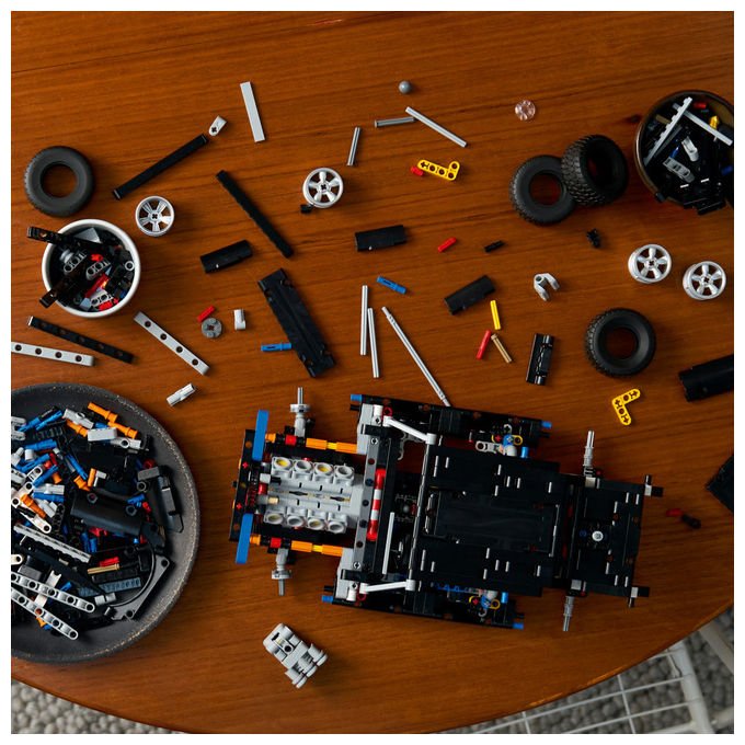 Lego 42231 Technic Set da Costruzione Auto Dodge Charger R-T Fast and Furious 1516 Pezzi Motore V8 per Adulti