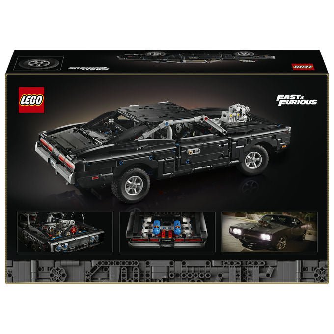 Lego 42231 Technic Set da Costruzione Auto Dodge Charger R-T Fast and Furious 1516 Pezzi Motore V8 per Adulti
