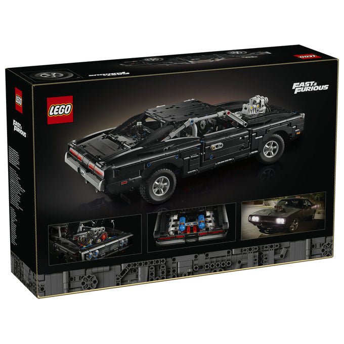 Lego 42231 Technic Set da Costruzione Auto Dodge Charger R-T Fast and Furious 1516 Pezzi Motore V8 per Adulti