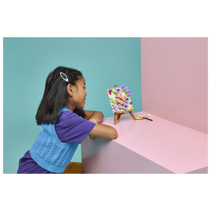Lego 31390 Creator Set da Costruzione 3in1 Dipinto Floreale Decorativo 348 pezzi da 8 anni colore Multicolore