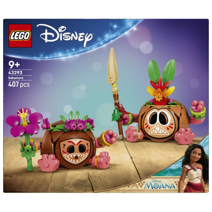 Lego 43293 Disney Vaiana Set da Costruzione Kakamora 407 Pezzi 2 Personaggi 9+
