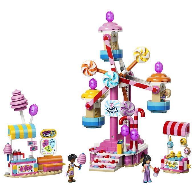 Lego 42700 Friends Ruota Panoramica Dolci e Cupcake Set da costruzione 602 pezzi 3 Mini Bamboline 7 anni colore Multicolore