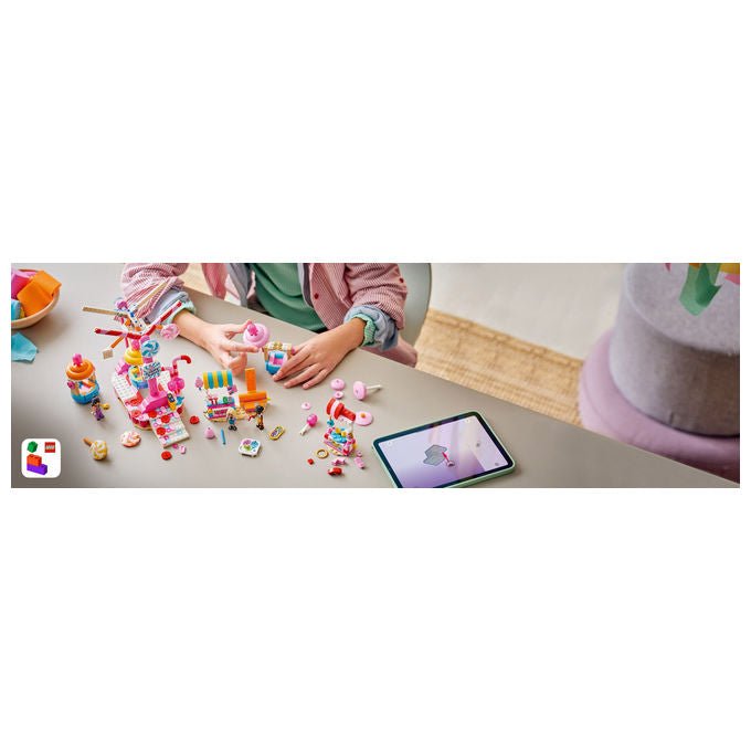 Lego 42700 Friends Ruota Panoramica Dolci e Cupcake Set da costruzione 602 pezzi 3 Mini Bamboline 7 anni colore Multicolore