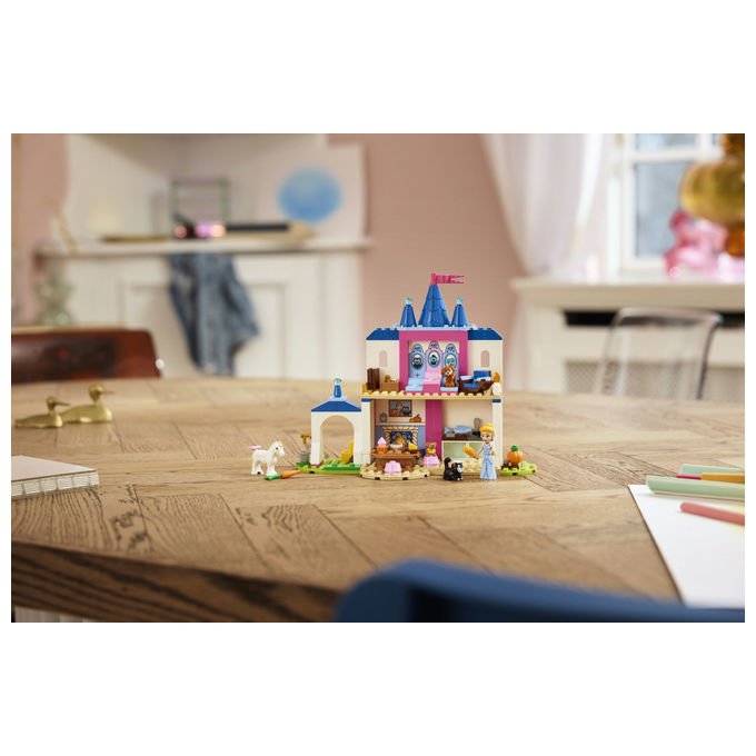Lego 43283 Disney Princess Set da Costruzione Castello degli Amici Animali di Cenerentola 149 pezzi 4+