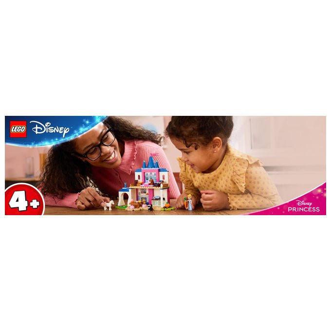 Lego 43283 Disney Princess Set da Costruzione Castello degli Amici Animali di Cenerentola 149 pezzi 4+