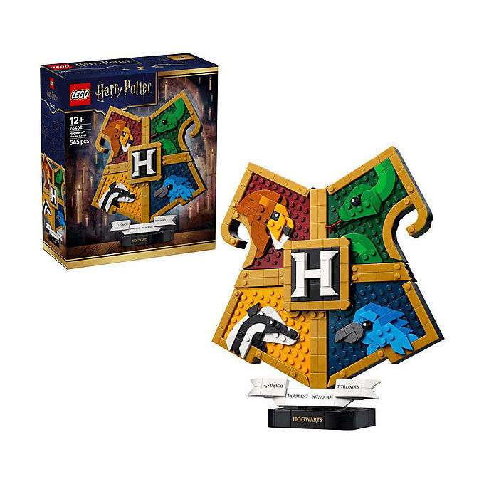 Lego 76462 Harry Potter Set da costruzione Stemma della Casa di Hogwarts 545 pezzi da 12 anni colore Multicolore