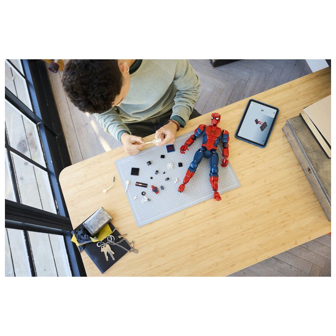 Lego 76346 Marvel Personaggio di Spider-Man Set da Costruzione 813 pezzi 36 cm 24 articolazioni con Minifigure