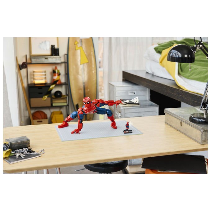 Lego 76346 Marvel Personaggio di Spider-Man Set da Costruzione 813 pezzi 36 cm 24 articolazioni con Minifigure