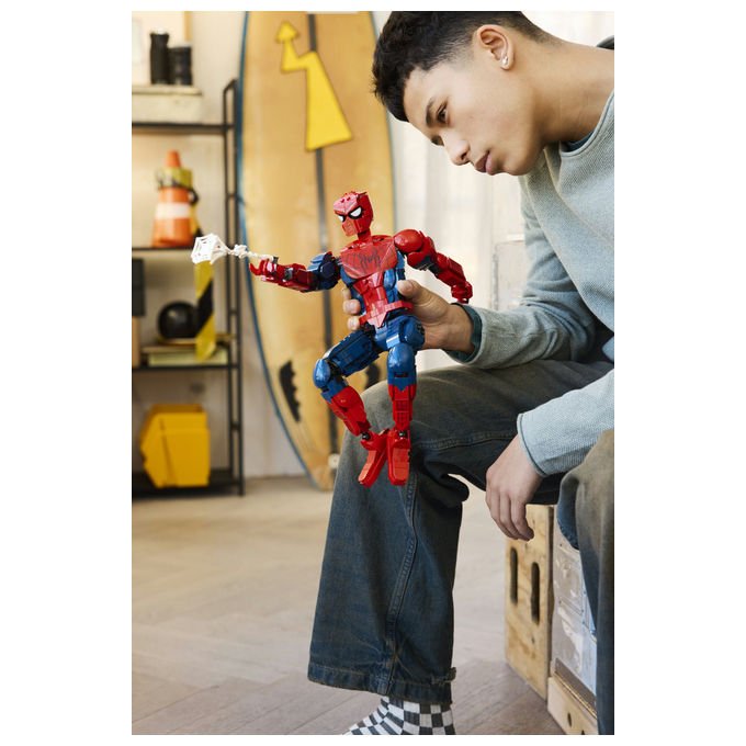 Lego 76346 Marvel Personaggio di Spider-Man Set da Costruzione 813 pezzi 36 cm 24 articolazioni con Minifigure