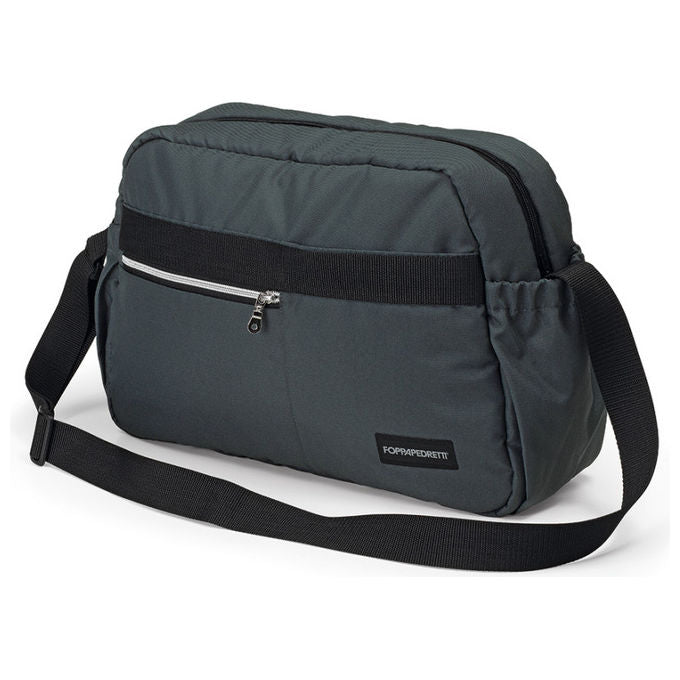Foppapedretti 9700331804 Jolie Borsa Mamma con Fasciatoio e Materassino Cambio Tracolla Regolabile colore Licorice