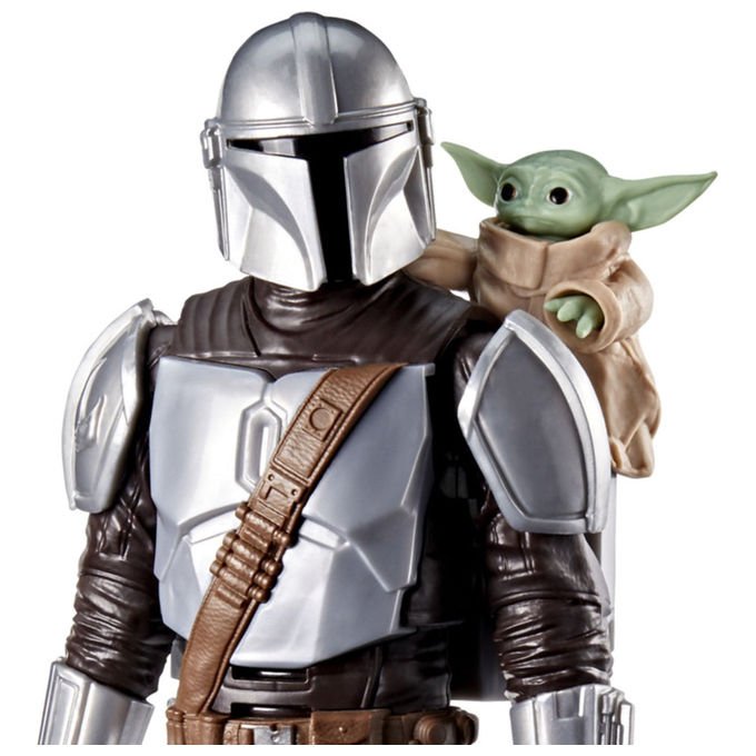 Star Wars G28425L0 The Mandalorian e Grogu Action Figure 28 cm Effetti Sonori Jetpack Bambini 4 Anni