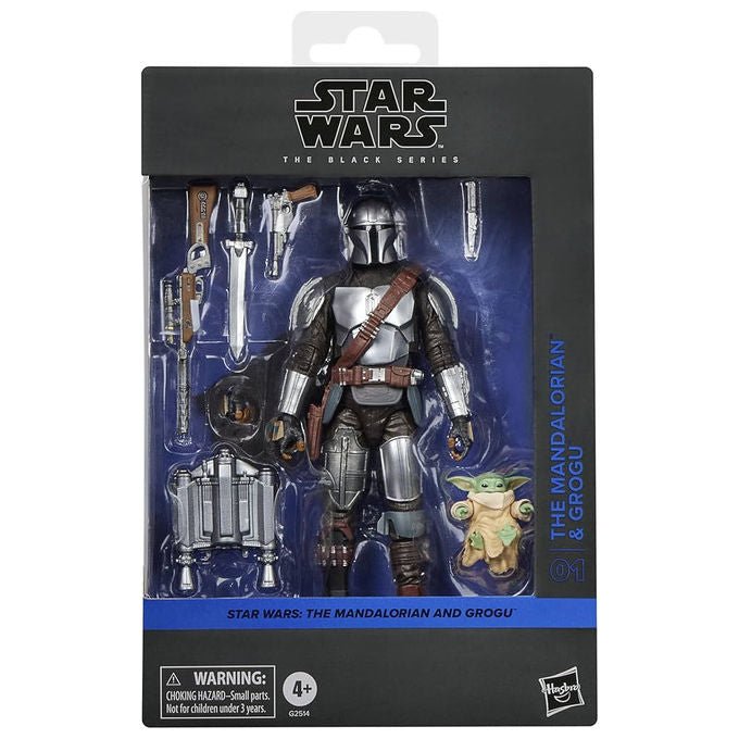 Star Wars G2529 The Mandalorian and Grogu Action Figure Grogu Snodabile 16,5 cm 4+ anni