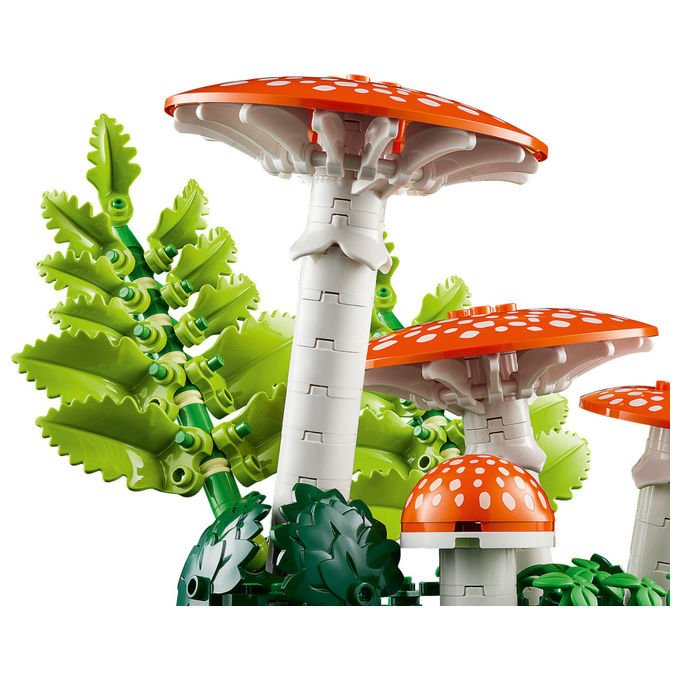Lego 11505 Botanicals Funghi del Bosco Set da Costruzione per Adulti 806 pezzi Multicolore