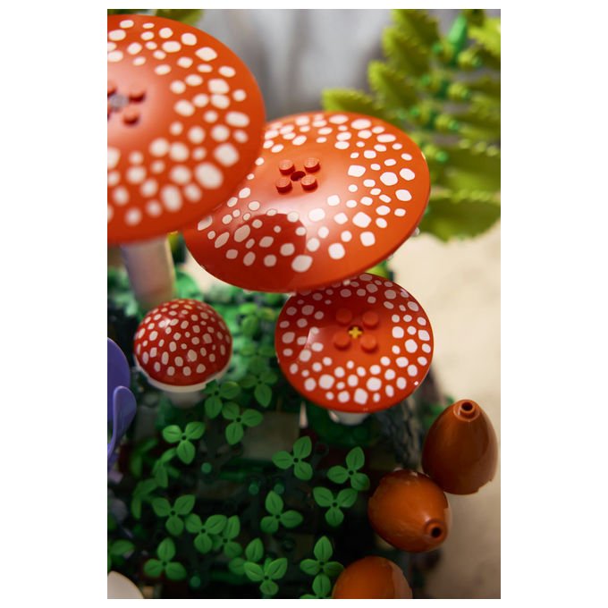Lego 11505 Botanicals Funghi del Bosco Set da Costruzione per Adulti 806 pezzi Multicolore