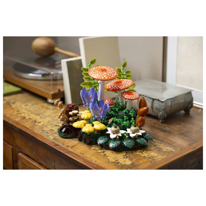 Lego 11505 Botanicals Funghi del Bosco Set da Costruzione per Adulti 806 pezzi Multicolore