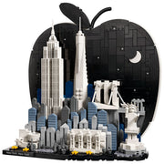 Lego 21066 Architecture New York City La Grande Mela Set Costruzioni per Adulti 1465 Pezzi colore Multicolore