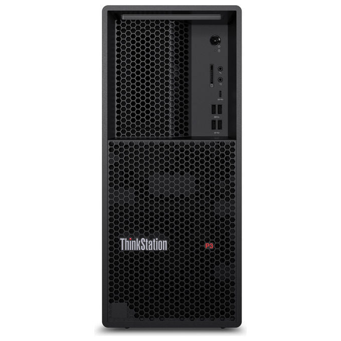 Lenovo 30HT00CEIX ThinkStation P3 Tower Gen 2 Stazione di lavoro Intel Core Ultra 7 265K 32GB DDR5 SSD 1TB NVMe PCIe 5.0 Windows 11 Pro colore Nero