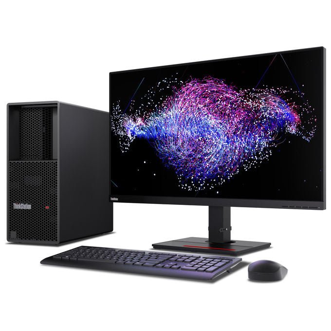 Lenovo 30HT00CHIX ThinkStation P3 Tower Gen 2 Workstation Intel Core Ultra 9 285 32 GB DDR5 1 TB SSD Windows 11 Pro colore Nero