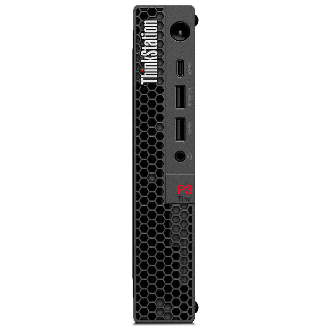 Lenovo 30K50067IX ThinkStation P3 Tiny Gen 2 Mini PC Workstation Intel Core Ultra 7 265 32 GB DDR5 1 TB SSD NVMe NVIDIA RTX A1000 8 GB Wi-Fi 7 Windows 11 Pro colore Nero