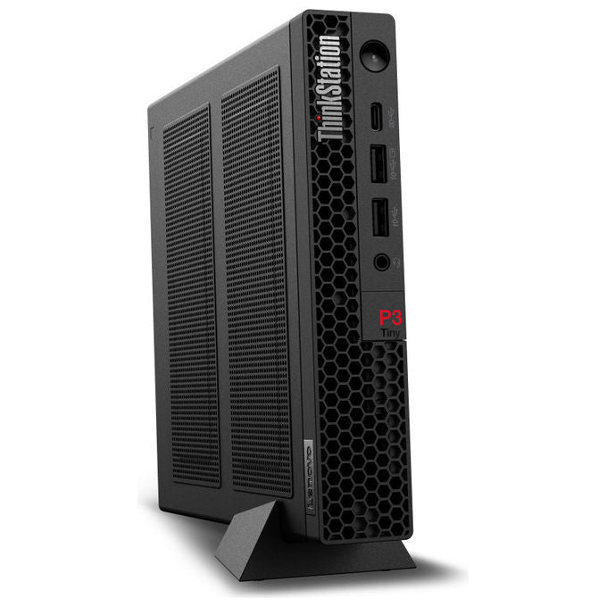 Lenovo 30K50072IX ThinkStation P3 Tiny Gen 2 Mini PC Workstation Intel Core Ultra 7 265 32 GB DDR5 1 TB SSD NVMe NVIDIA RTX A400 4 GB Windows 11 Pro colore Nero
