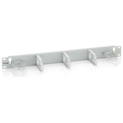 Equip 327312 Pannello di gestione cavi 19'' 1U 5 anelli Rack Mount colore Grigio