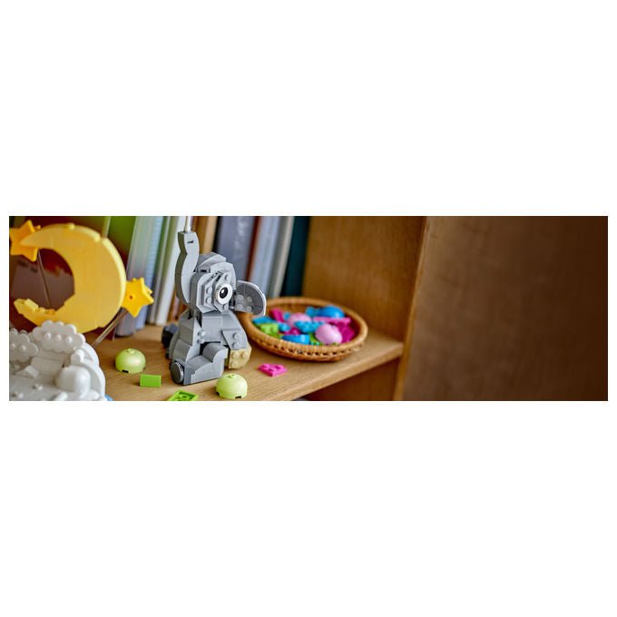 Lego 40814 Iconic Set da Costruzione Baby Elefantino tra le Stelle 402 pezzi Regalo Neogenitori colore Multicolore