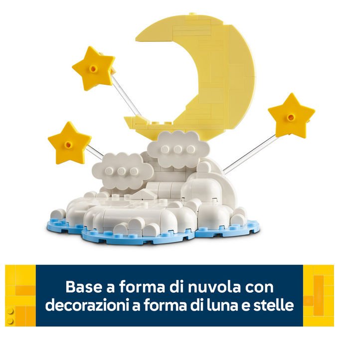 Lego 40814 Iconic Set da Costruzione Baby Elefantino tra le Stelle 402 pezzi Regalo Neogenitori colore Multicolore