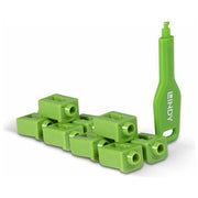 Lindy 47912 Bloccaporte SFP con chiave 10 pz colore Verde