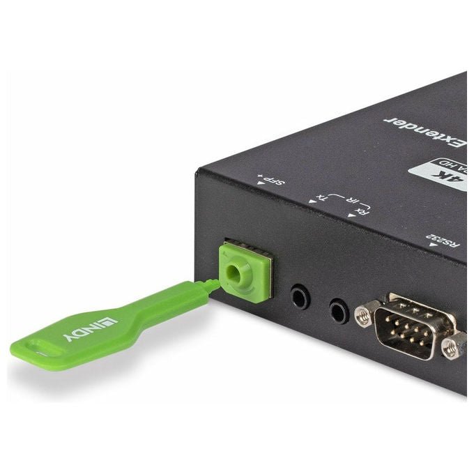 Lindy 47912 Bloccaporte SFP con chiave 10 pz colore Verde