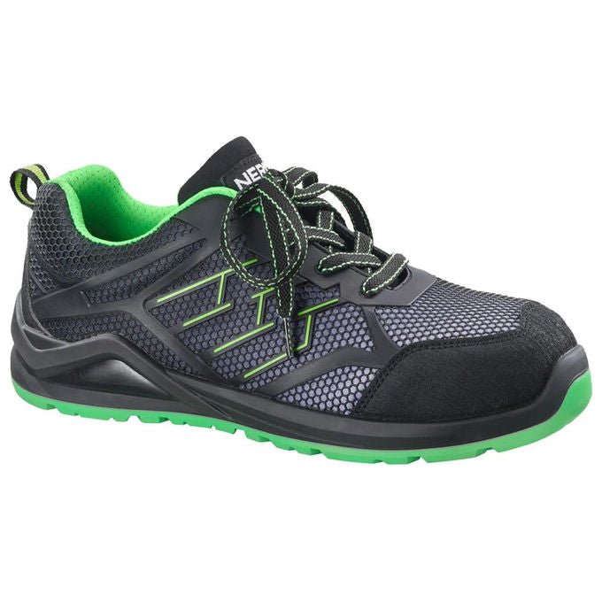 Neri Safety 510779-46 Scarpa Protettiva Bassa Mesh S1P SRC Puntale Composito Metal Free Taglia 46 colore Nero Arancione